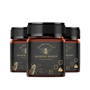 3 x Monofloral Manuka Honey Bundle - 100+ MGO